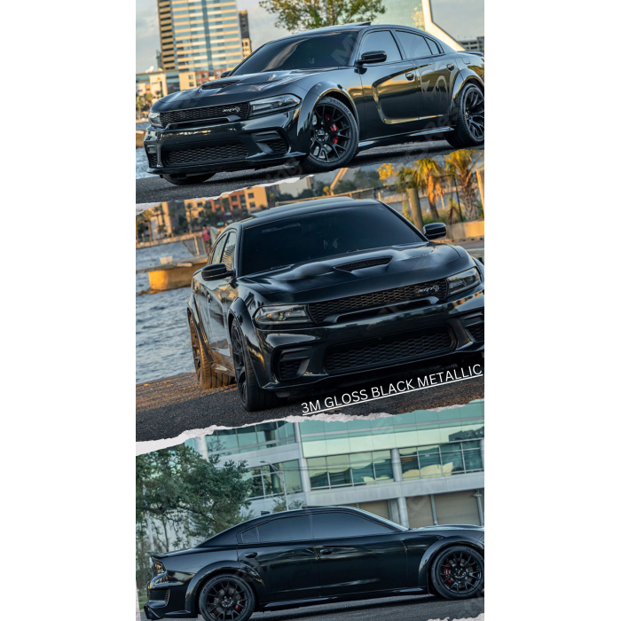3M Gloss Black Metallic