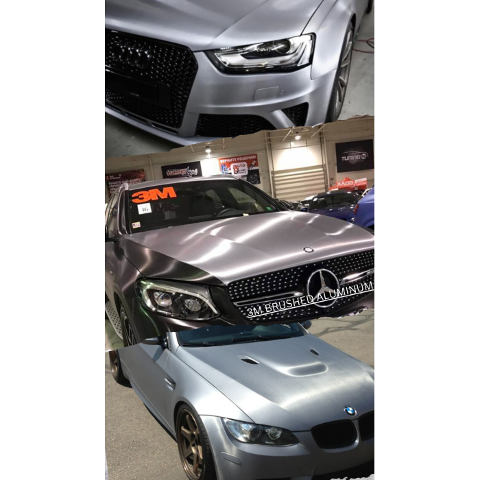 3M Brushed Aluminum
