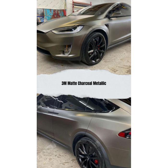 3M Matte Charcoal Metallic
