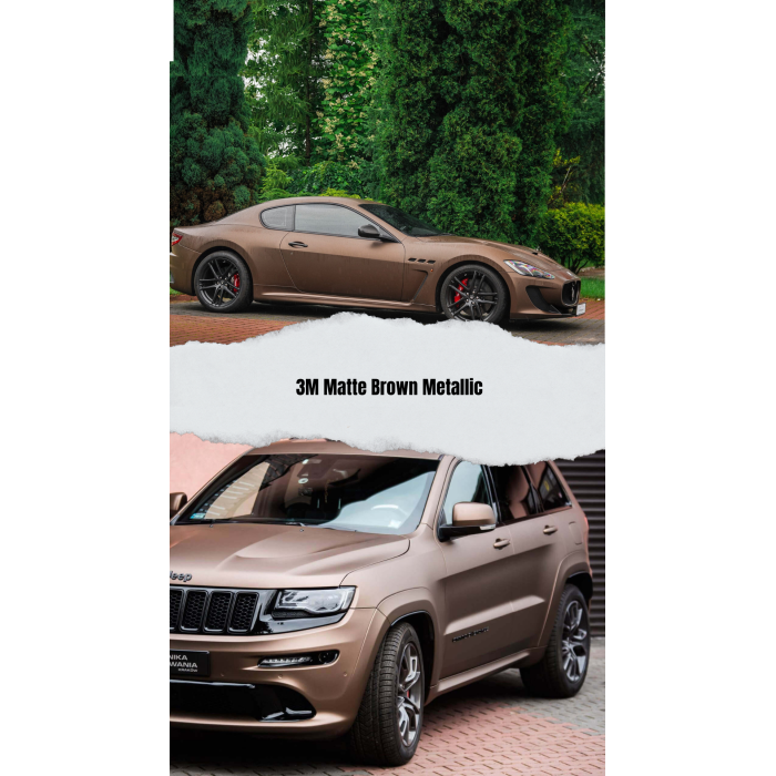 3M Matte Brown Metallic
