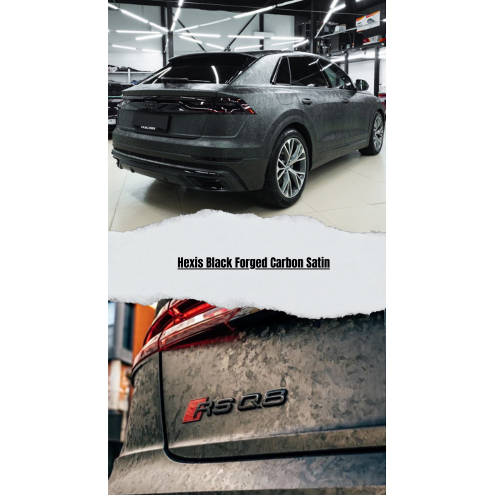 Hexis Black Forged Carbon Satin
