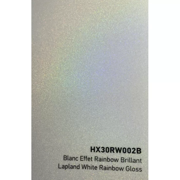 Hexis Lapland White Rainbow Gloss