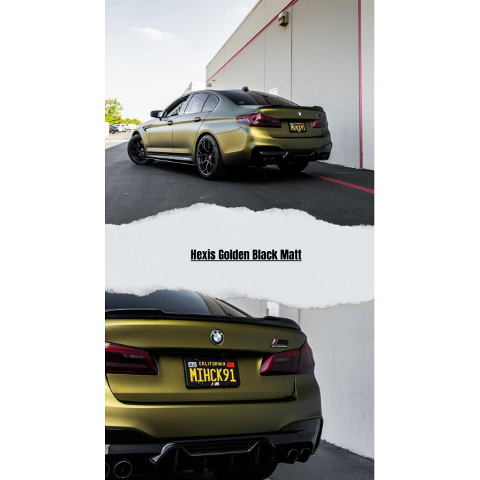 Hexis Golden Black Matt