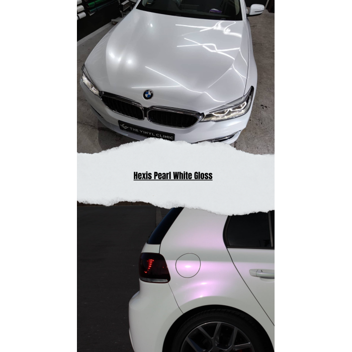 Hexis Pearl White Gloss