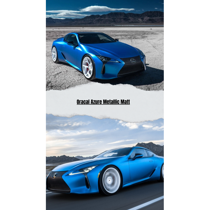 Oracal Azure Metallic Matt