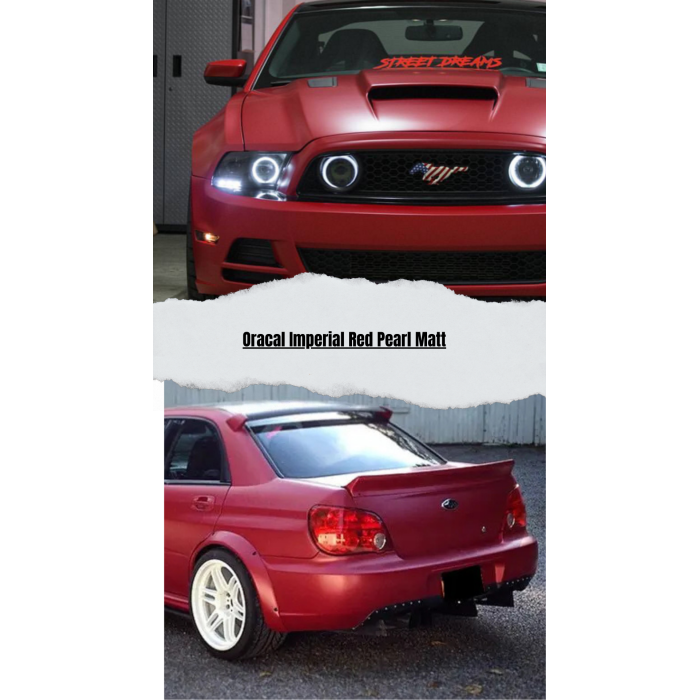 Oracal Imperial Red Pearl Matt
