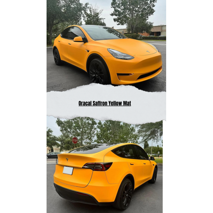 Oracal Saffron Yellow Mat
