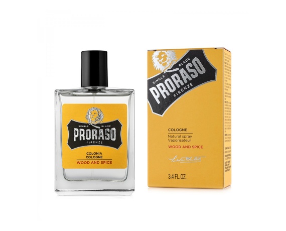 Proraso Eau De Cologne Wood Spice Kolonya 100ml