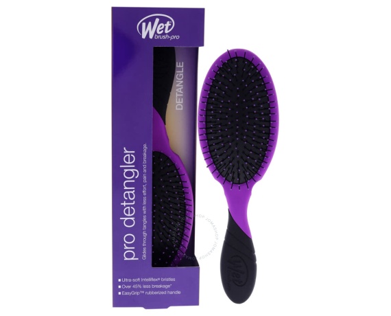 Wet Brush Pro Detangler Saç Fırçası Mor