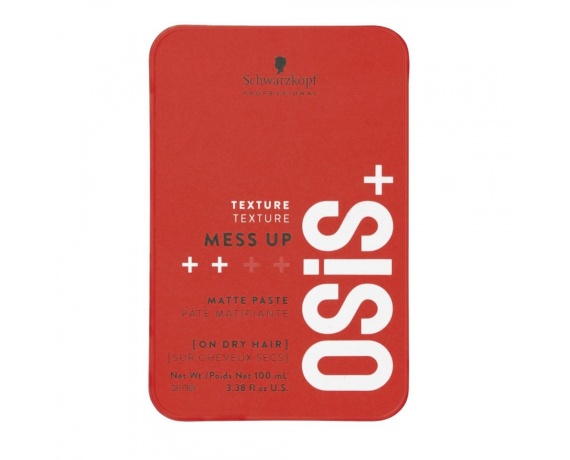 Schwarzkopf Osis+ Mess Up Texture Matte Paste Mat Saç Şekillendirici Gum 100 ml