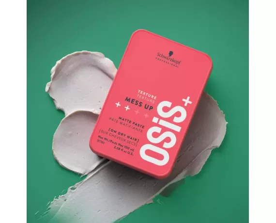 Schwarzkopf Osis+ Mess Up Texture Matte Paste Mat Saç Şekillendirici Gum 100 ml