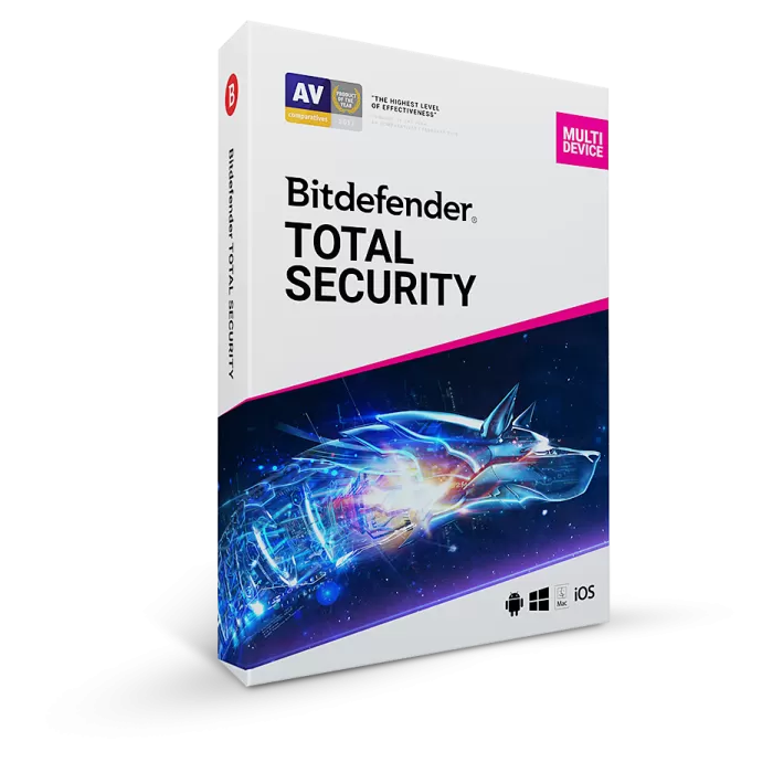 Bitdefender Total Security - 10 Kullanıcı - 1 Yıl