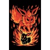Eevee/Flareon Evrimi Hueforge Sanatı P_952856