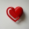 Mini Heart Bookmark P747860