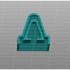 Okanın çatısında kalıplama fişi 3D866180