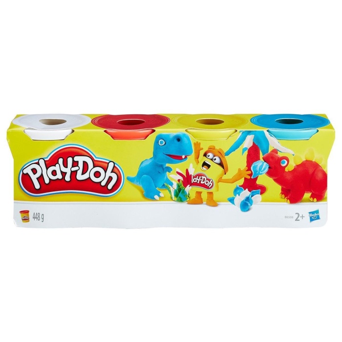 Grck B5517  Play-Doh 4Lü Hamur / +2 Yaş Efsn