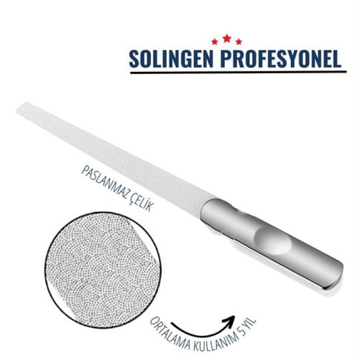 Grck  Tırnak Törpüsü Paslanmaz Çelik Solingen Profesyonel	 718180 Efsn