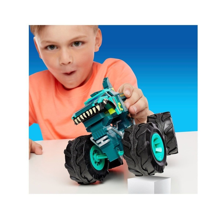 Grck Hdj95 Mega, Hot Wheels Wrex Monster Truck, 187 Parça, +5 Yaş Efsn