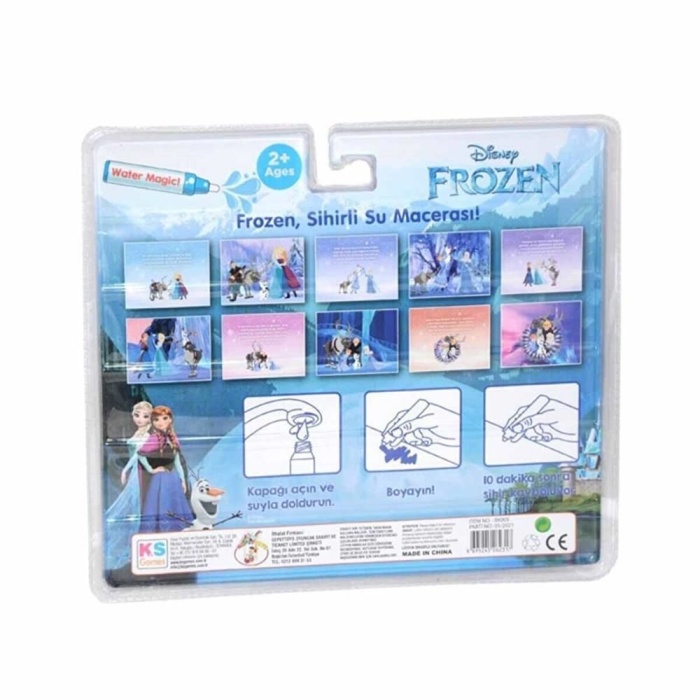 Grck Frozen Sihirli Boyama Kitabı Efsn