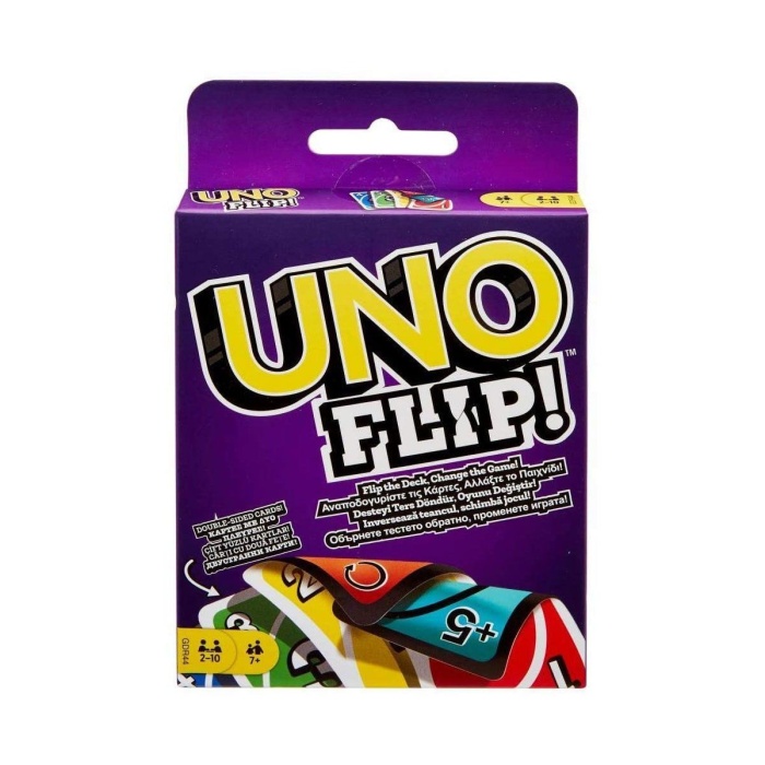Grck Glh50 Uno Flip Kartlar / +7 Yaş Efsn