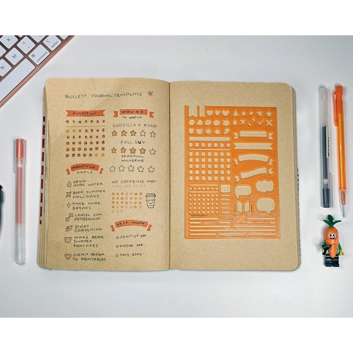 Bullet Journal Şablonu P_894629