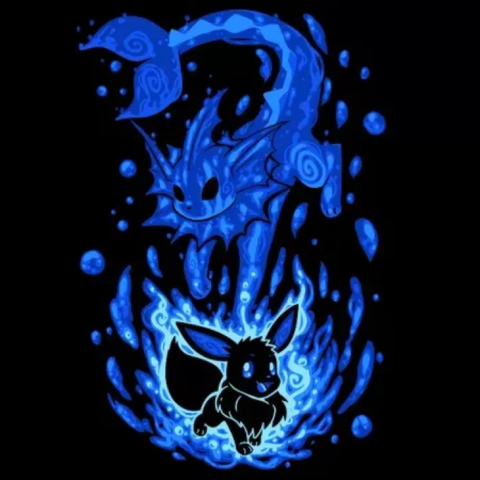 Eevee/Vaporeon Evrim Hueforge Sanatı P_952911
