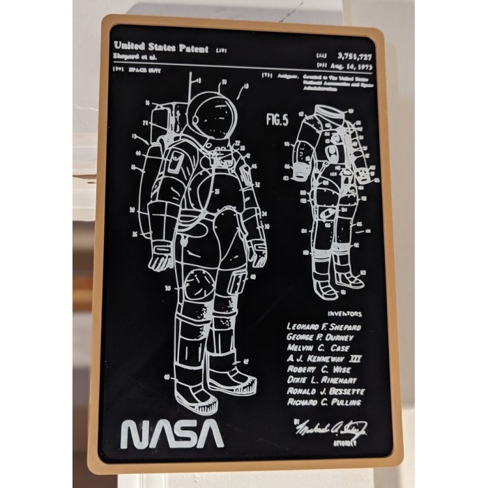 NASA Astronot/Uzay Giysisi Patent Sanatı P_625699