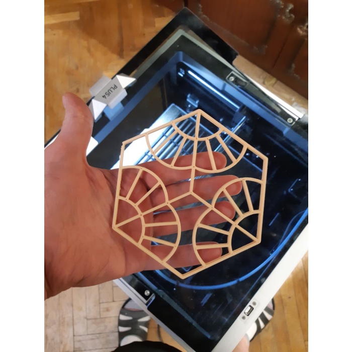Çiçek şeklinde vitray pencere 3D866181