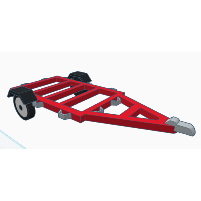 Harbor Freight 5x8 Fragman P1204342