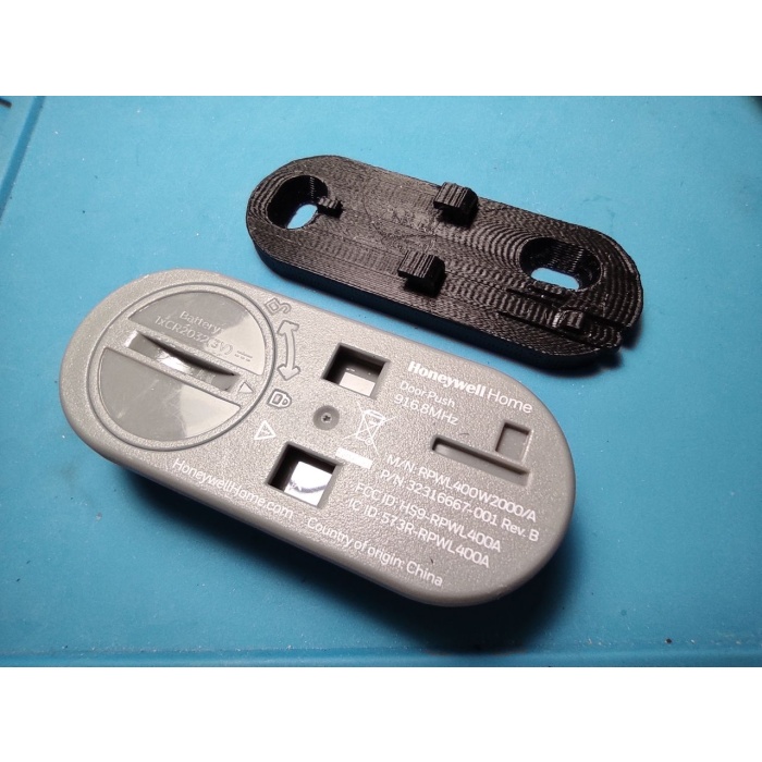 Honeywell ev kapı itme düğmesi montajı p1168982