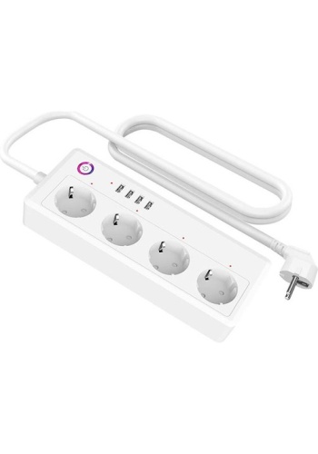RXR R-PW4 Wifi Akıllı Priz 4 lü + 4 USB