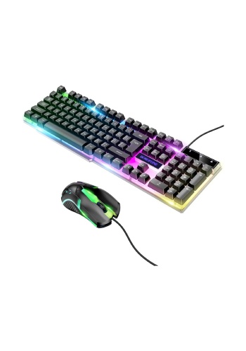 Borofone GM11 Oyuncu Klavye Mause Set Işıklı