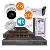 Prolly 24 Kameralı Set IP 4MP Sesli