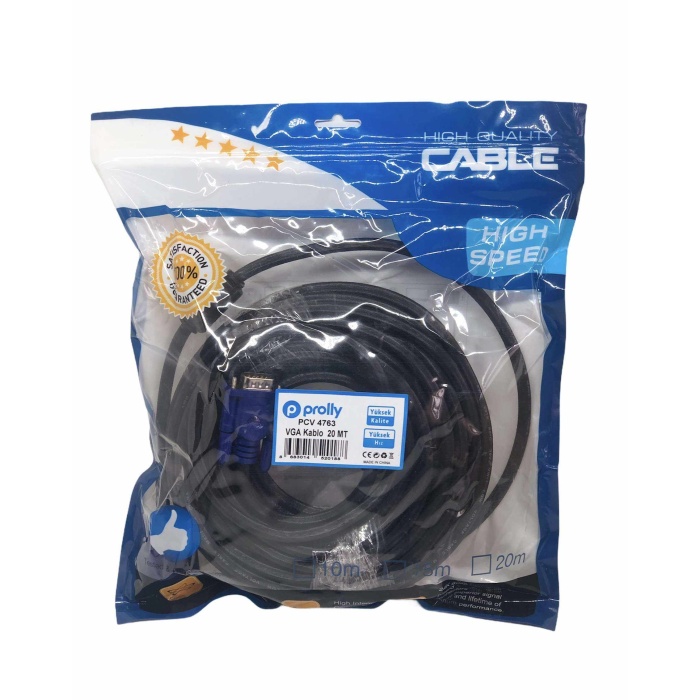 Prolly PCV 4763 VGA Kablo 20 MT