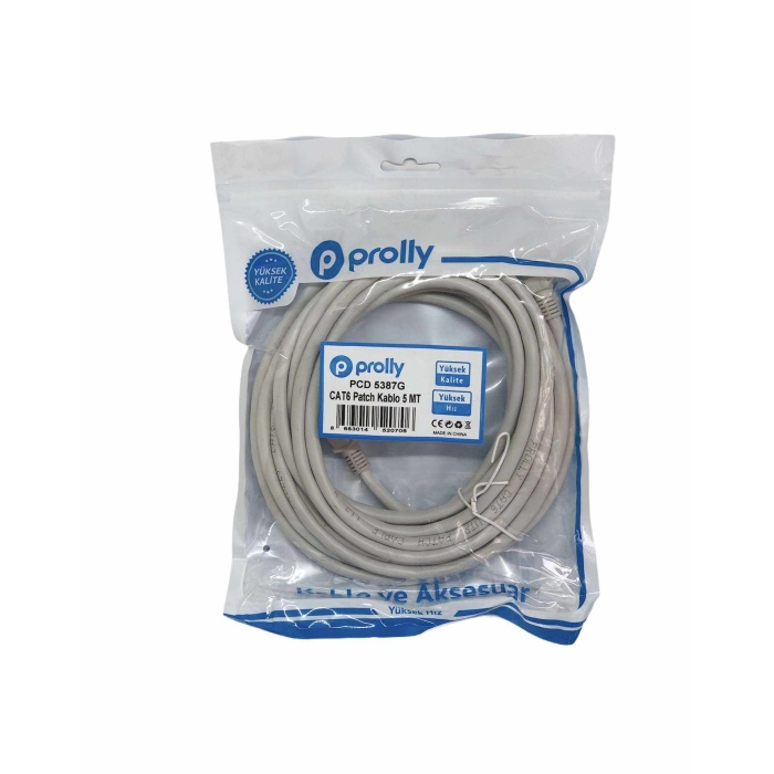 Prolly PCD 5387G CAT6 Patch Kablo 5 MT