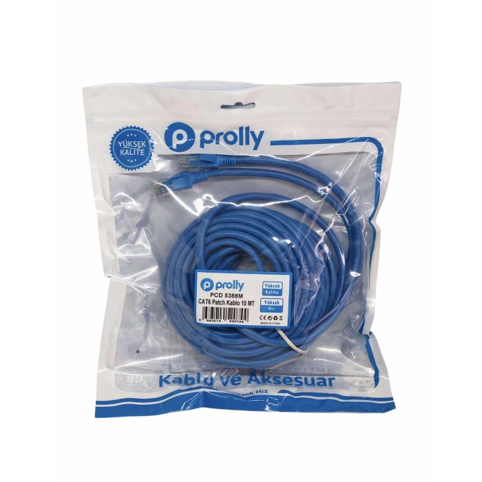 Prolly PCD 5388M CAT6 Patch Kablo 10 MT