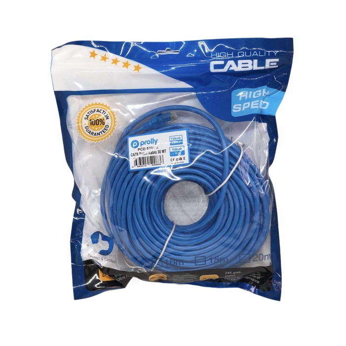 Prolly PCD 5391M CAT6 Patch Kablo 30 MT