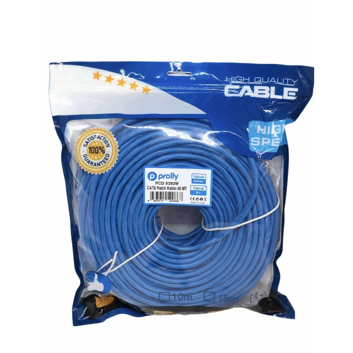 Prolly PCD 5392M CAT6 Patch Kablo 40 MT