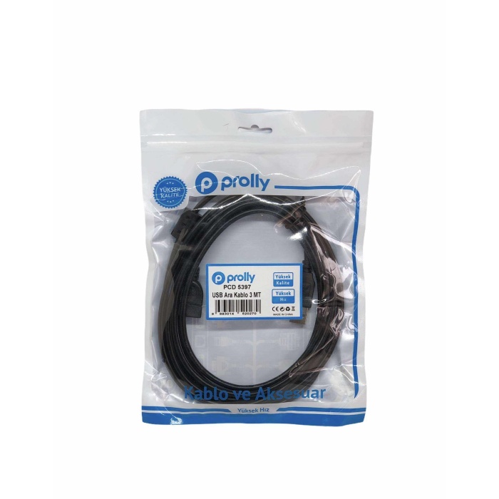 Prolly PCD 5397 USB Ara Kablo 3 MT