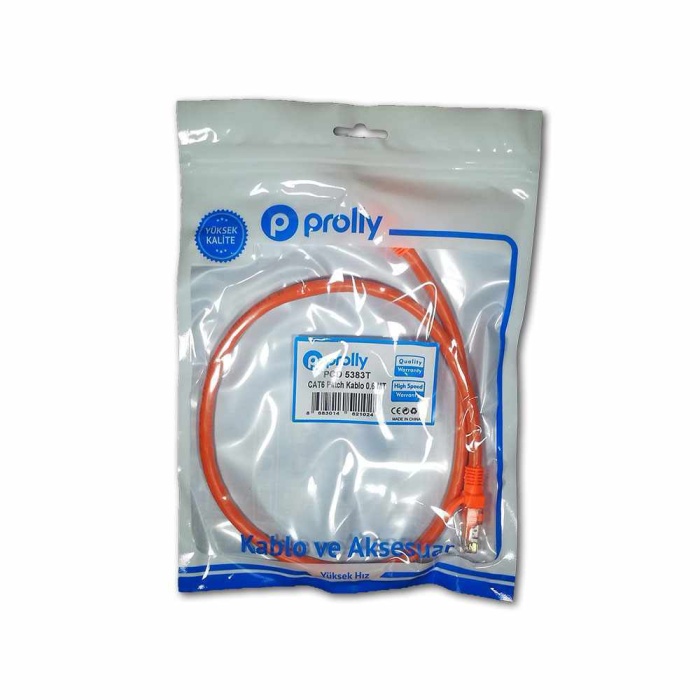 Prolly PCD 5383T CAT6 Patch Kablo 60 CM