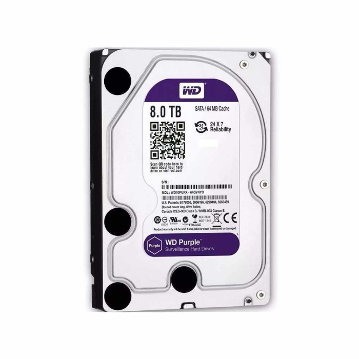 WD Purple 8TB HDD 3,5 Sata3