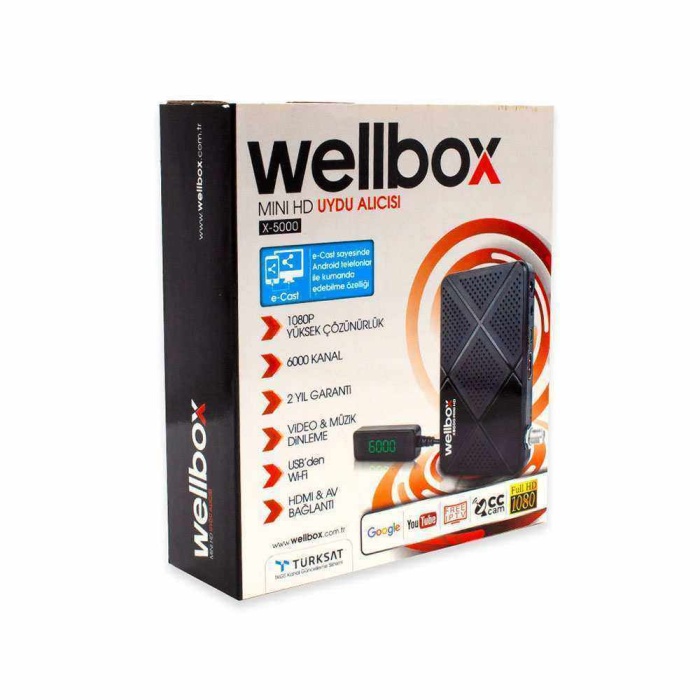 Wellbox X-5100 Mini HD Uydu Alıcısı