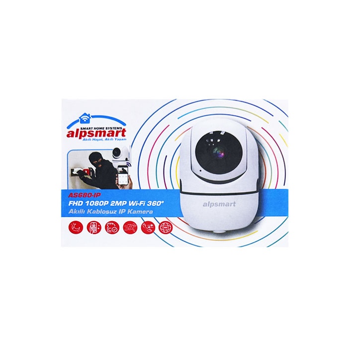 Alpsmart AS-880 IP Smart Kamera 2,0mp