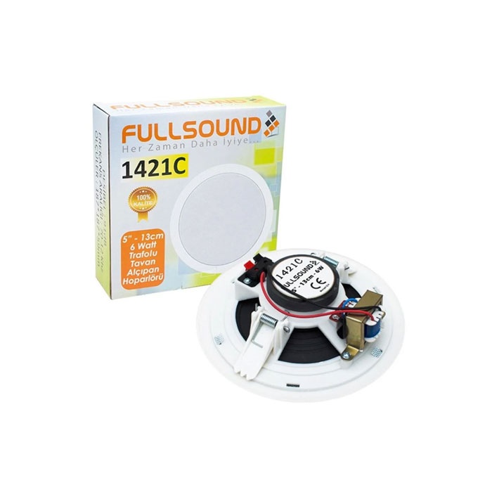 Fullsound K-1421C Tavan Hoparlörü 13cm Trafolu