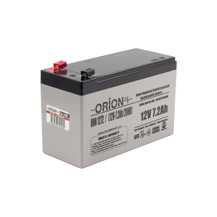 Orion ORN 1272 Kuru Akü 12V 7,2A