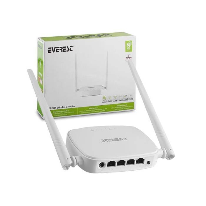 Everest EWR-301 Router / AP 4Port Wifi-N 300Mbps