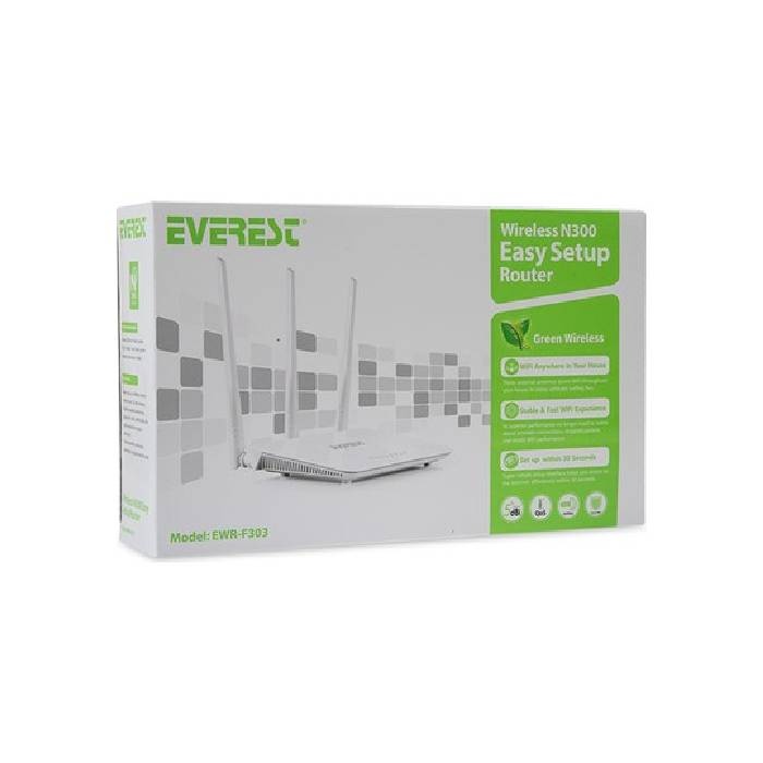 Everest EWR-F303 Router + Access Point 300Mbps