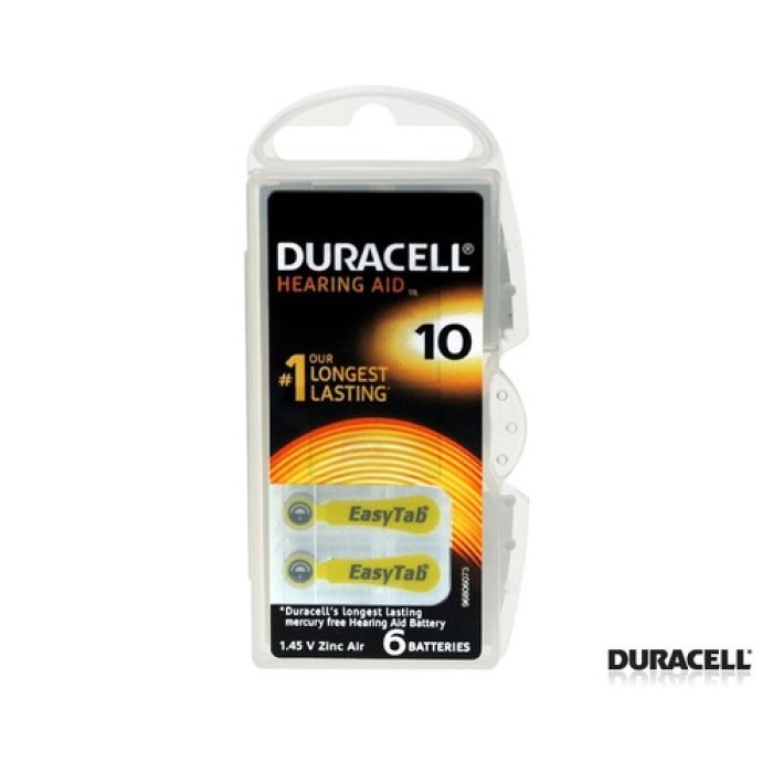 Duracell DA10N6 Kulaklık Pili - 6 lı