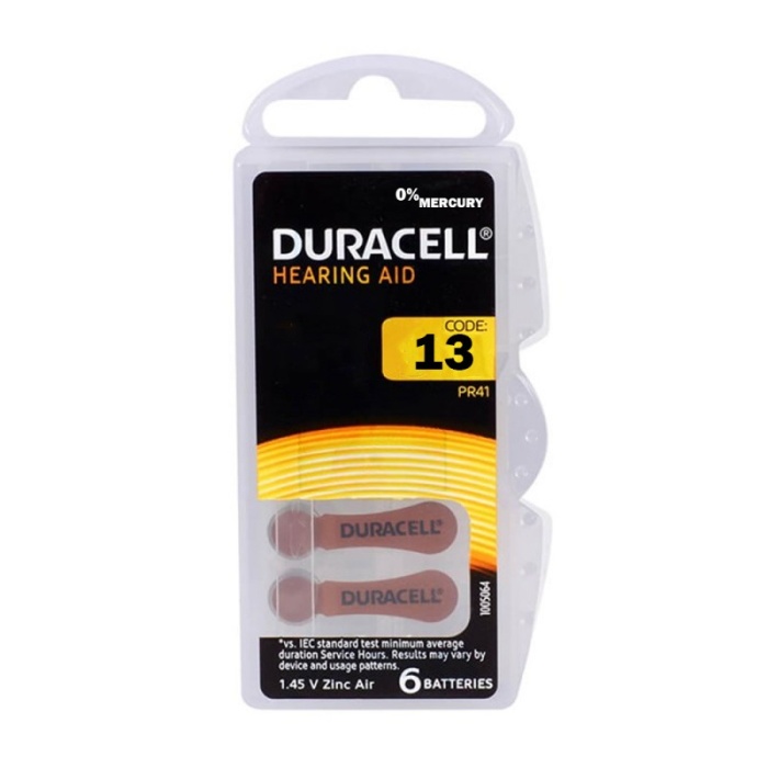 Duracell PR48 ZA13 Kulaklık Pili - 6 lı