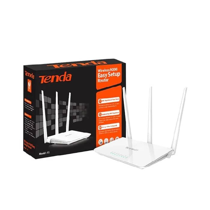 Tenda F3 4 Port N300 Router